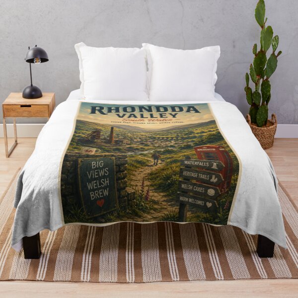 Item preview, Rhondda Valley Heritage Landscape and Welsh Valleys South Wales designed and sold by Aryabek.