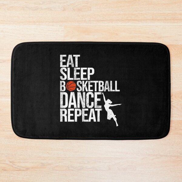Item preview, Eat Sleep Basketball Dance Repeat Funny Athlete and Dancer designed and sold by allistermariam.