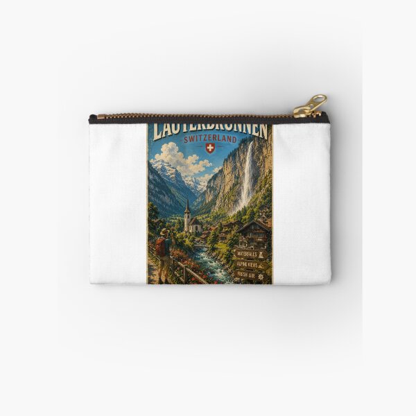 Item preview, Lauterbrunnen Valley Staubbach Falls and Bernese Oberland Switzerland designed and sold by Aryabek.