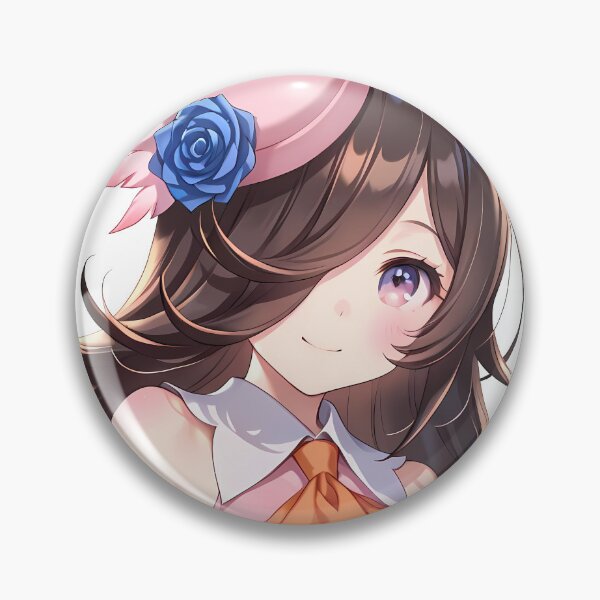 Item preview, Rice Shower Uma Musume Pink Dress Flowing Hair Grace designed and sold by 108Recordings.
