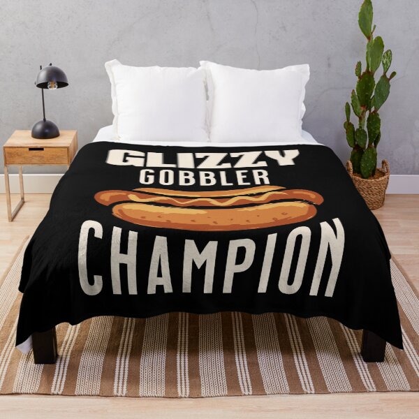 Item preview, Glizzy Gobbler Champion Hot Dog Eating Contest designed and sold by StuckOnTees.