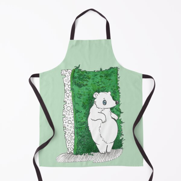Item preview, Bear scratching its back with a sponge designed and sold by Ame-thyste.