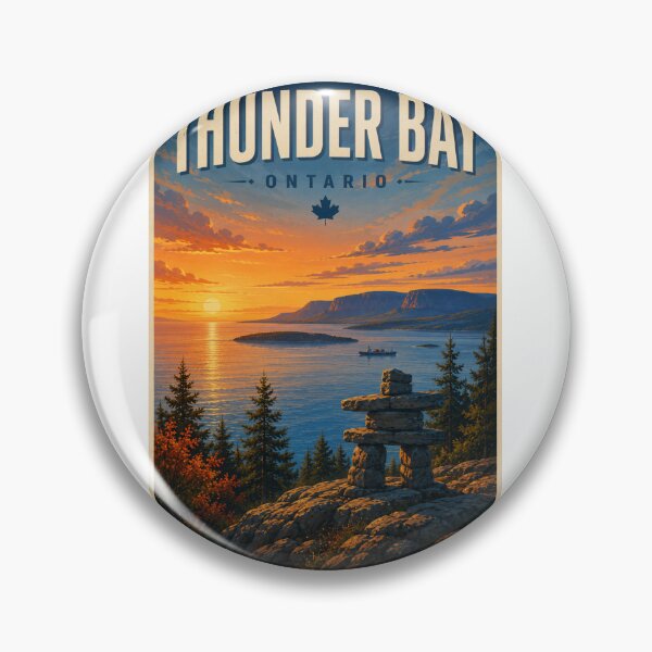 Item preview, Thunder Bay Sleeping Giant and Lake Superior Ontario designed and sold by Aryabek.