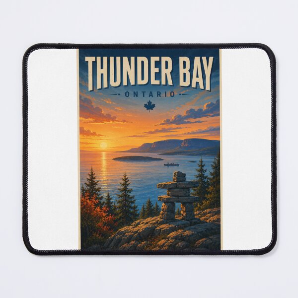 Item preview, Thunder Bay Sleeping Giant and Lake Superior Ontario designed and sold by Aryabek.