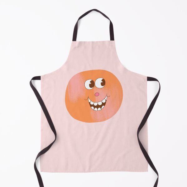 Item preview, Peach the Happy Face designed and sold by yellowflowerhut.