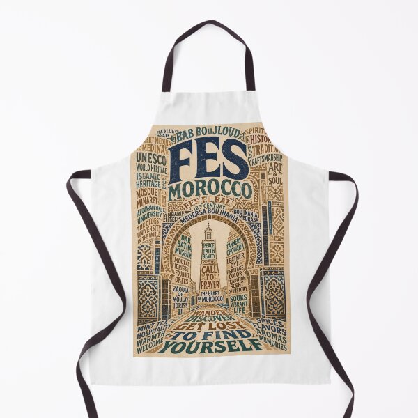 Item preview, Fes El Bali Medina and Al Quaraouiyine Morocco designed and sold by Aryabek.
