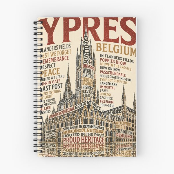 Item preview, Ypres Flanders Fields and Menin Gate Belgium designed and sold by Aryabek.