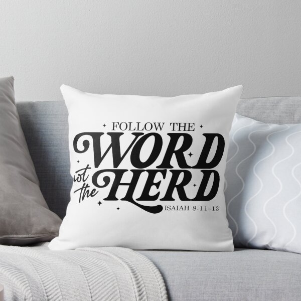 Item preview, Follow The Word Not The Herd designed and sold by Johnny-Store.