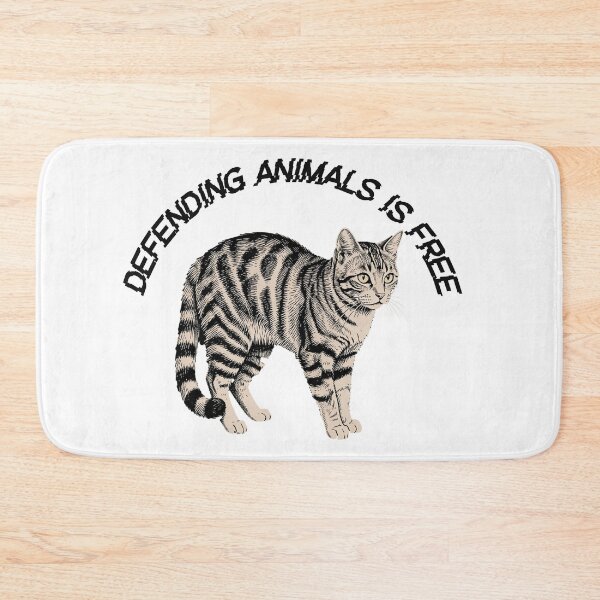 Item preview, Defending Animals Is Free Cat Lover Animal Welfare Adopt Don't Shop designed and sold by petalandarmour.