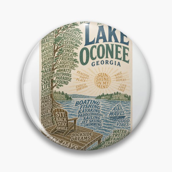 Item preview, Lake Oconee Waterfront and Greene County Georgia designed and sold by Aryabek.