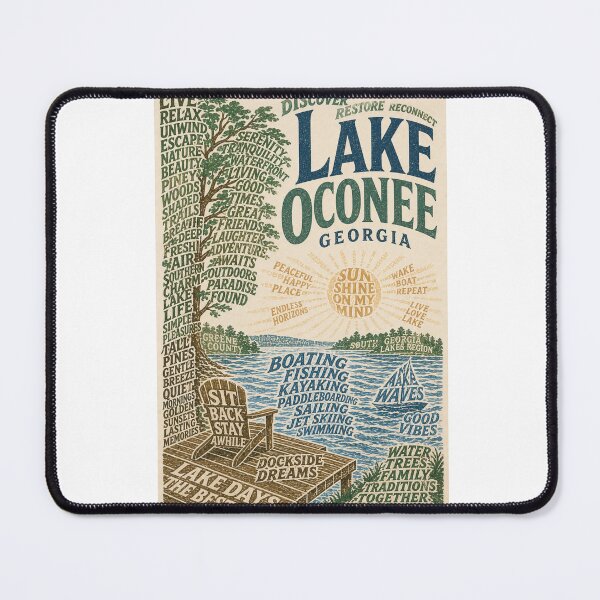 Item preview, Lake Oconee Waterfront and Greene County Georgia designed and sold by Aryabek.