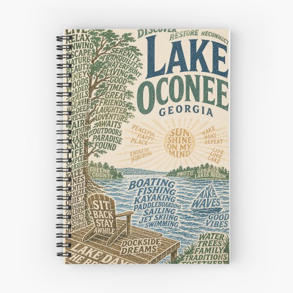 Item preview, Lake Oconee Waterfront and Greene County Georgia designed and sold by Aryabek.