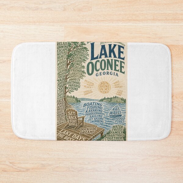Item preview, Lake Oconee Waterfront and Greene County Georgia designed and sold by Aryabek.