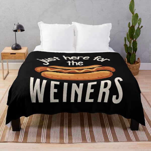 Item preview, Just Here for the Weiners Funny Hot Dog Lover designed and sold by StuckOnTees.
