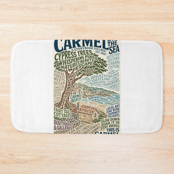Item preview, Carmel by the Sea Coastline and Point Lobos California designed and sold by Aryabek.