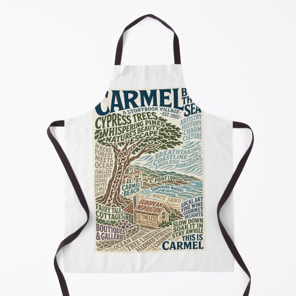 Item preview, Carmel by the Sea Coastline and Point Lobos California designed and sold by Aryabek.