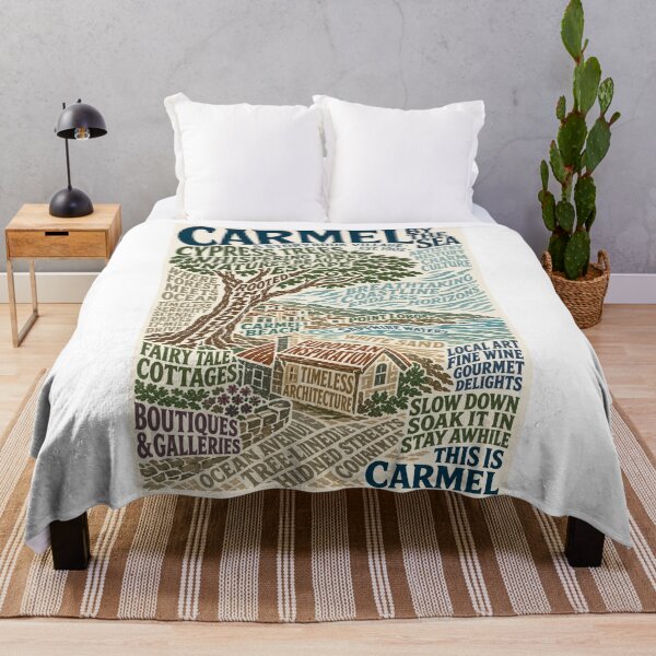 Item preview, Carmel by the Sea Coastline and Point Lobos California designed and sold by Aryabek.
