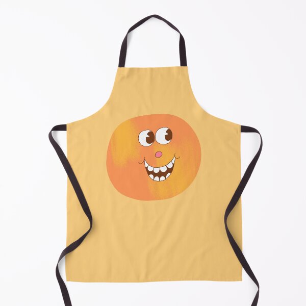 Item preview, Tangerine the Happy Face designed and sold by yellowflowerhut.