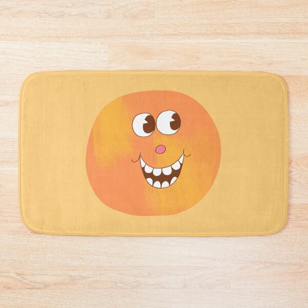 Item preview, Tangerine the Happy Face designed and sold by yellowflowerhut.