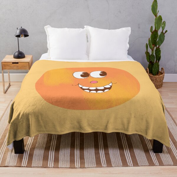 Item preview, Tangerine the Happy Face designed and sold by yellowflowerhut.