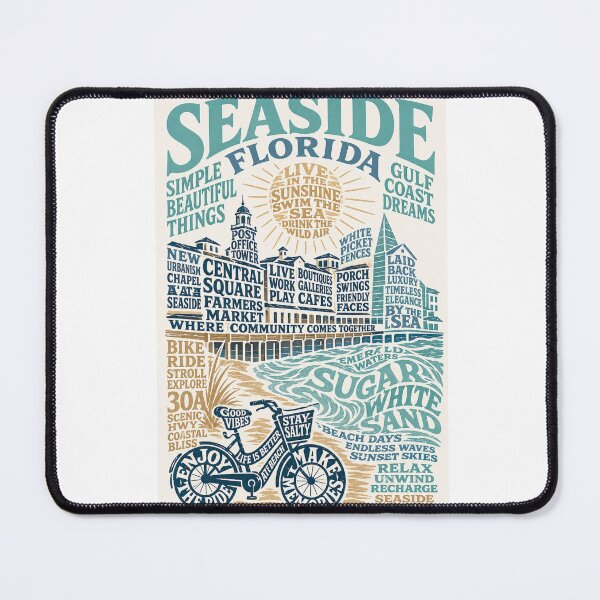 Item preview, Seaside Florida Gulf Coast and Scenic Highway 30A designed and sold by Aryabek.