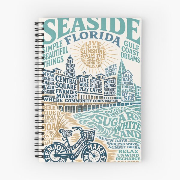 Item preview, Seaside Florida Gulf Coast and Scenic Highway 30A designed and sold by Aryabek.