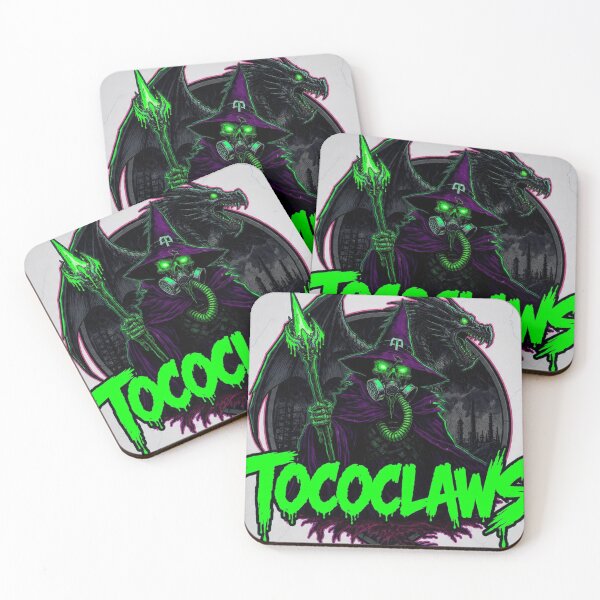 Item preview, TOCOCLAWS Radioactive Wizard: Neon Sorcerer & Plague Dragon designed and sold by TOCOCLAWS.