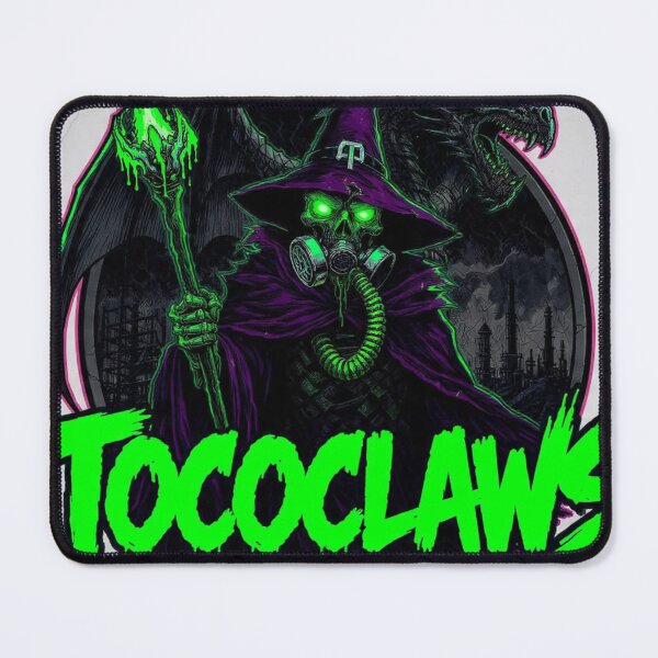Item preview, TOCOCLAWS Radioactive Wizard: Neon Sorcerer & Plague Dragon designed and sold by TOCOCLAWS.
