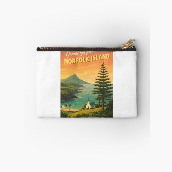 Item preview, Norfolk Island Coastal Vista with Mount Bates and Kingston Heritage designed and sold by Aryabek.