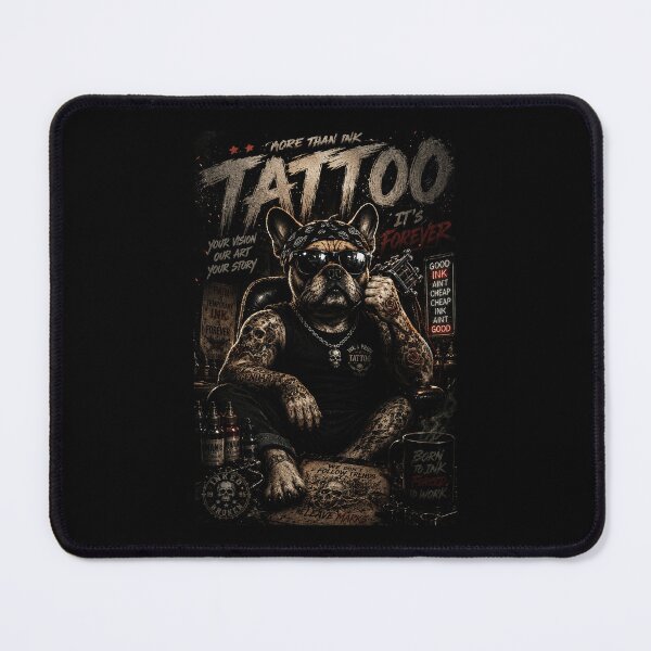 Item preview, Vintage Tattoo Bulldog Illustration with Alternative Style designed and sold by Modaozushi216.