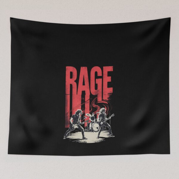 Item preview, Rages Againsts The Machines Rocks Band Music #7466 designed and sold by trusty-ben-art.
