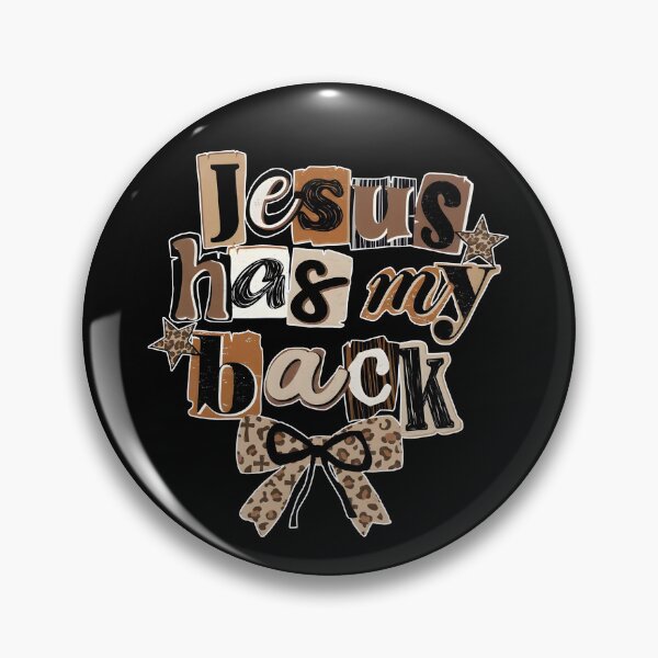 Item preview, Jesus Has My Back designed and sold by Johnny-Store.
