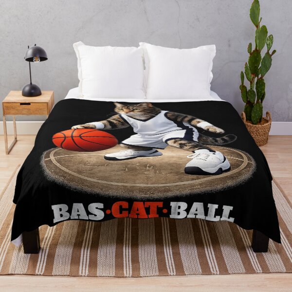 Item preview, Funny Basketball Cat Dribbling Ball Cute Sports Pet designed and sold by allistermariam.
