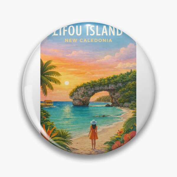Item preview, Lifou Island Jokin Natural Arch and Drehu Coastline designed and sold by Aryabek.