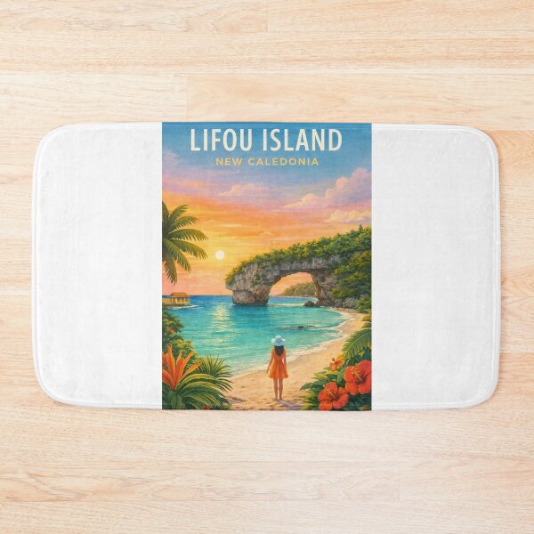 Item preview, Lifou Island Jokin Natural Arch and Drehu Coastline designed and sold by Aryabek.
