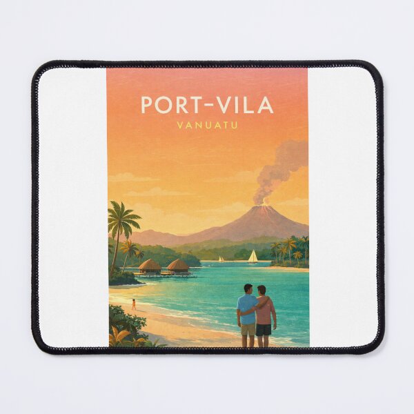 Item preview, Port Vila Lagoon and Efate Island Vanuatu designed and sold by Aryabek.