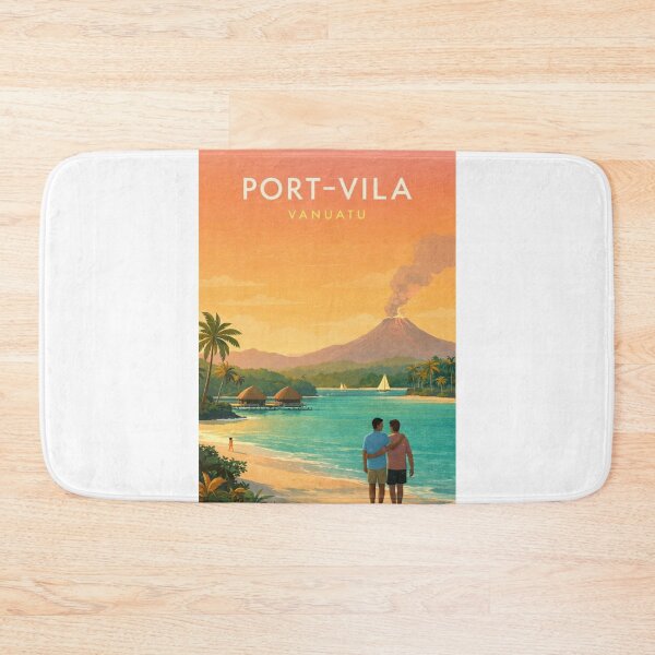 Item preview, Port Vila Lagoon and Efate Island Vanuatu designed and sold by Aryabek.
