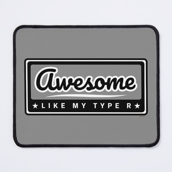 Item preview, Awesome Like My Type R - Retro Performance Graphic designed and sold by Automotive Art by Greg.