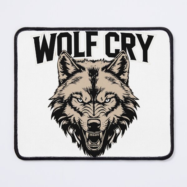 Item preview, Vintage Wolf Cry - Retro Streetwear Athletic Graphic designed and sold by Structure-Blue.
