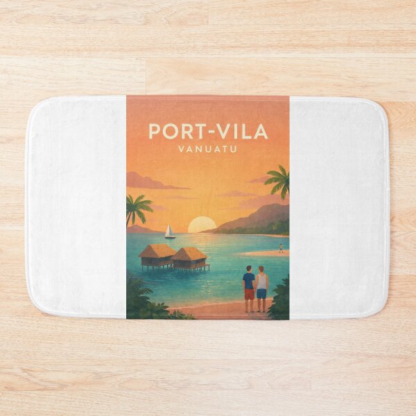 Item preview, Port Vila Harbour Sunset and Efate Coast Vanuatu designed and sold by Aryabek.