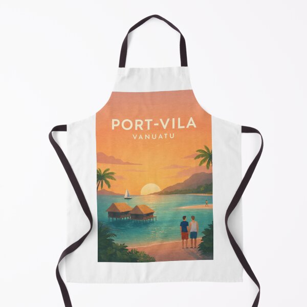 Item preview, Port Vila Harbour Sunset and Efate Coast Vanuatu designed and sold by Aryabek.