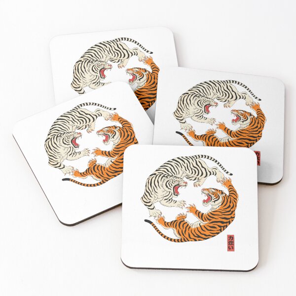 Item preview, Yin Yang Tigers designed and sold by suhairee-studio.