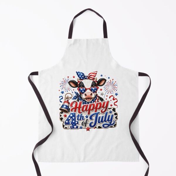Item preview, Fun Cow 4th of July design designed and sold by manytshirts.