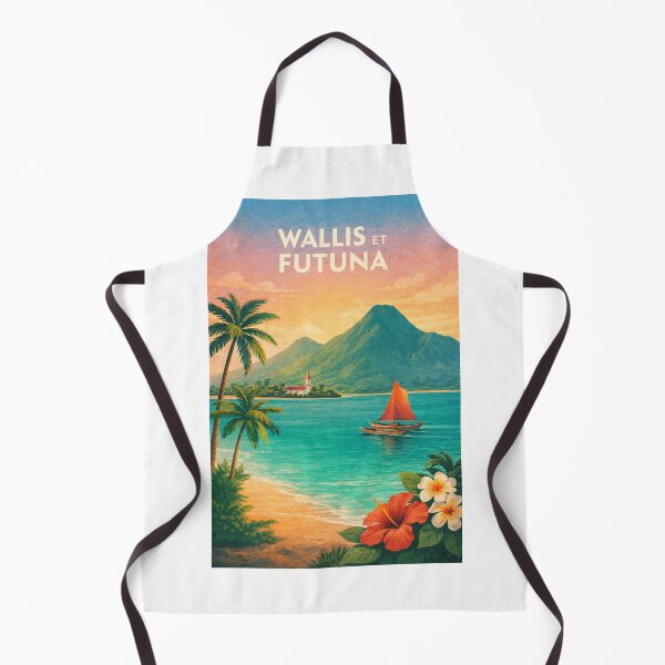 Item preview, Wallis and Futuna Lagoon with Mata Utu and Uvea designed and sold by Aryabek.