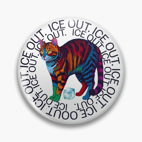 Item preview, Ice Out No Ice Please Cat Abolish Ice designed and sold by petalandarmour.