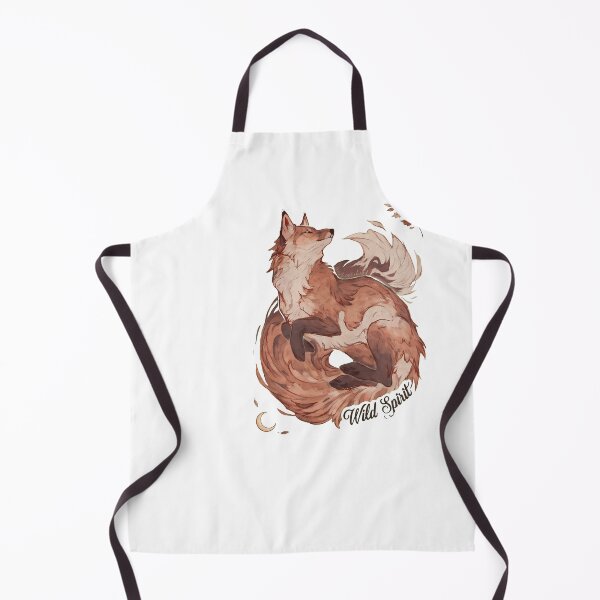 Item preview, Watercolor Fox Spirit Illustration Art designed and sold by Noheqa.