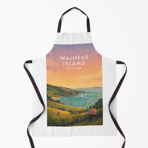 Item preview, Waiheke Island Oneroa Bay and Hauraki Gulf Panorama Auckland designed and sold by Aryabek.