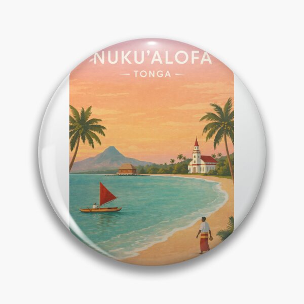 Item preview, Nuku'alofa Lagoon with Tongatapu and Fanga'uta Coastline designed and sold by Aryabek.