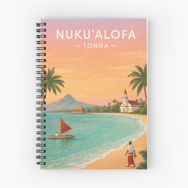 Item preview, Nuku'alofa Lagoon with Tongatapu and Fanga'uta Coastline designed and sold by Aryabek.