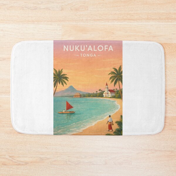 Item preview, Nuku'alofa Lagoon with Tongatapu and Fanga'uta Coastline designed and sold by Aryabek.